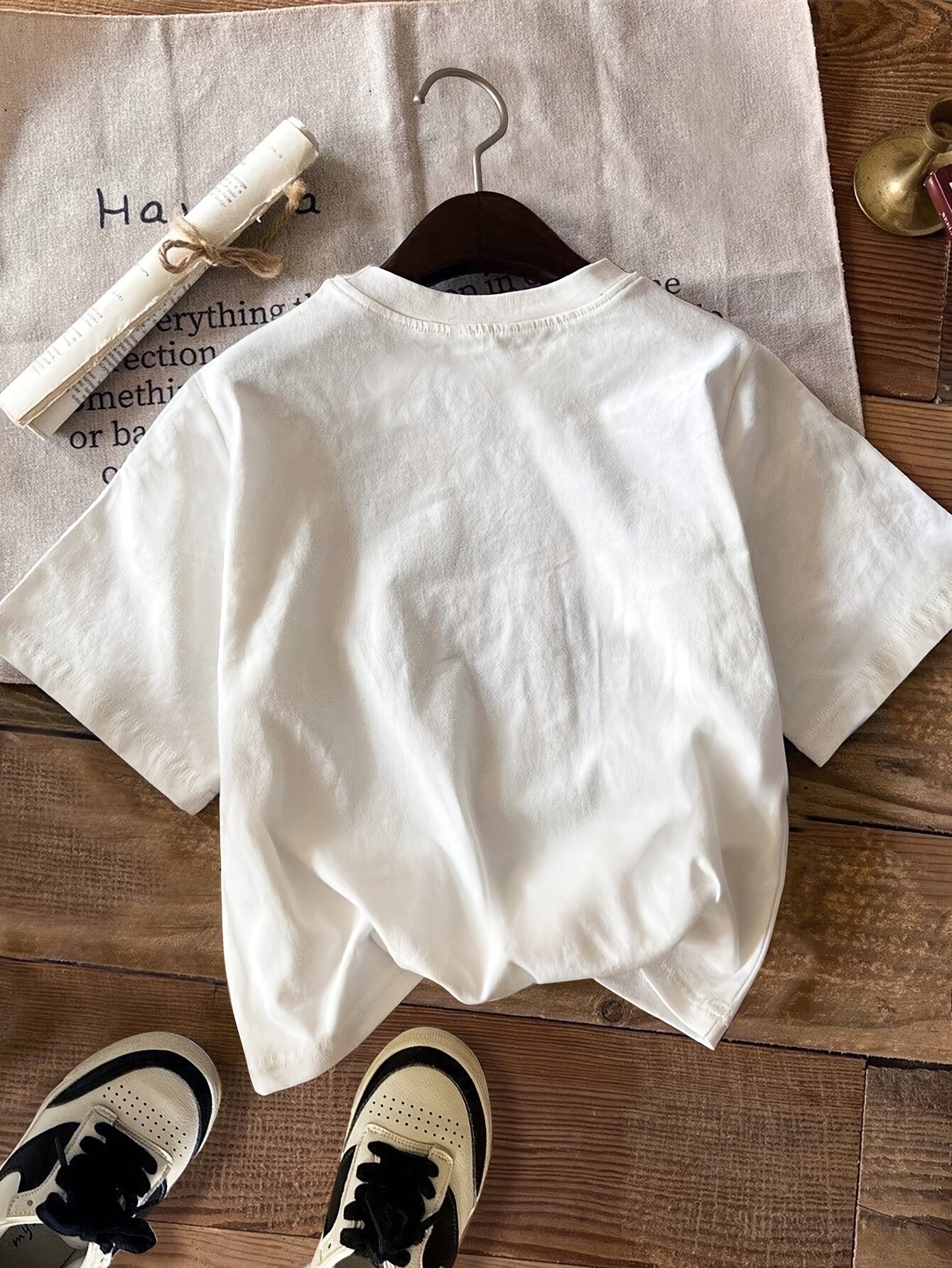 European And American Trendy Fashion Sports Casual Round-Neck Digital Print T-Shirt